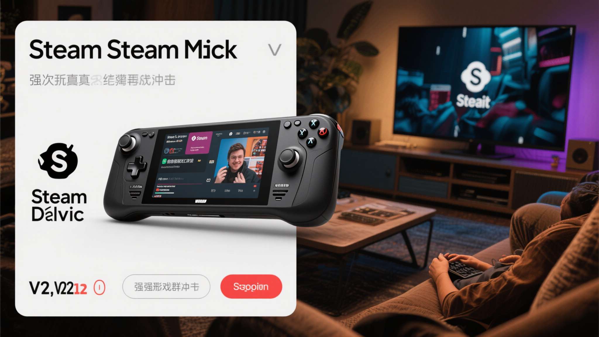 Steam Deck凭借强大的兼容性和相对合理的定价，在掌机市场撕开了一道口子，